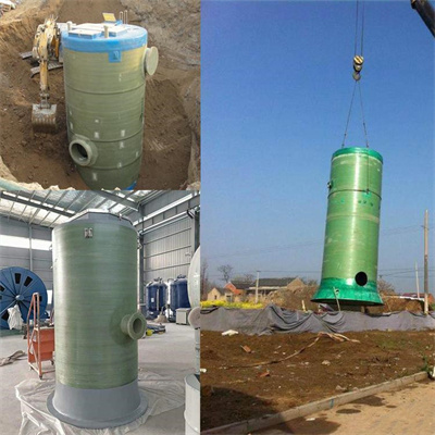 FRP一体化预制泵站可以输送和处理污水